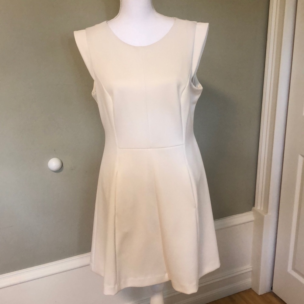 Vince Camuto cream dress